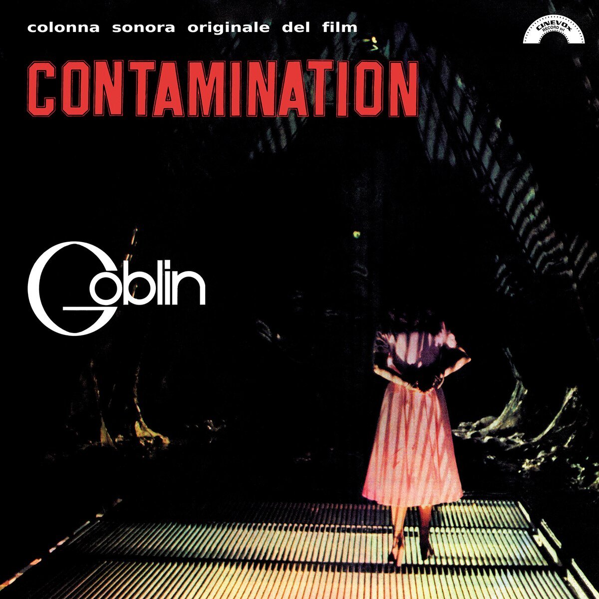 76ac49b103d6c822273da49627affc75b4f95333ea8f0e2cc8109f504e5ba762 Goblin – Contamination (Colonna Sonora Originale Del Film) LP Plak - Görsel 1