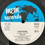 Koto – Visitors 12" Maxi Single Plak