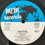 Koto – Visitors 12" Maxi Single Plak
