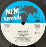 Koto – Visitors 12" Maxi Single Plak - Görsel 2