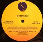 Modernique – From Friends To Lovers 12'' Maxi Single Plak