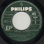 Michel Cogoni ‎– Qu'elle Vienne 45lik Plak - Görsel 3