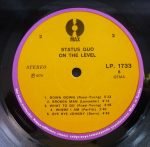 Status Quo – On The Level LP Plak - Görsel 3