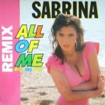 Sabrina – All Of Me (Boy Oh Boy) (Remix) 12" Maxi Single Plak