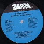 Frank Zappa – Broadway The Hard Way LP Plak - Görsel 6