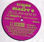 DJ Elvis Vs Sleepy C – Jeckel And Hyde EP. 12'' Maxi Single Plak (Breakbeat) - Görsel 2