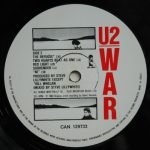 U2 – War LP Plak - Görsel 4