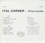 Prince Jazzbo – Ital Corner LP Plak - Görsel 2