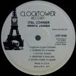 Prince Jazzbo – Ital Corner LP Plak - Görsel 4