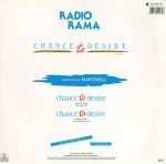 Radiorama – Chance To Desire 12" Maxi Single Plak - Görsel 2