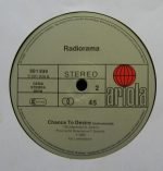 Radiorama – Chance To Desire 12" Maxi Single Plak - Görsel 4