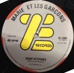Marie Et Les Garçons – Re-Bop / Attitudes 12'' Maxi Single Plak - Görsel 3