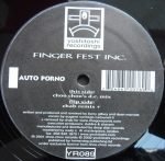 Finger Fest Inc. – Auto Porno (Remixes) 2x12" Maxi Single Plak (Progressive House) - Görsel 4