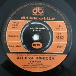 Ali Rıza Binboğa – Yarın 45lik Plak - Görsel 3
