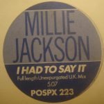 Millie Jackson – I Had To Say It / I Ain't No Glory Story 12'' Maxi Single Plak - Görsel 3