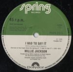 Millie Jackson – I Had To Say It / I Ain't No Glory Story 12'' Maxi Single Plak - Görsel 2