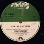 Millie Jackson – I Had To Say It / I Ain't No Glory Story 12'' Maxi Single Plak