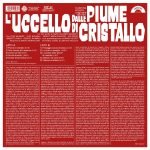 Ennio Morricone – L'Uccello Dalle Piume Di Cristallo LP Plak - Görsel 2