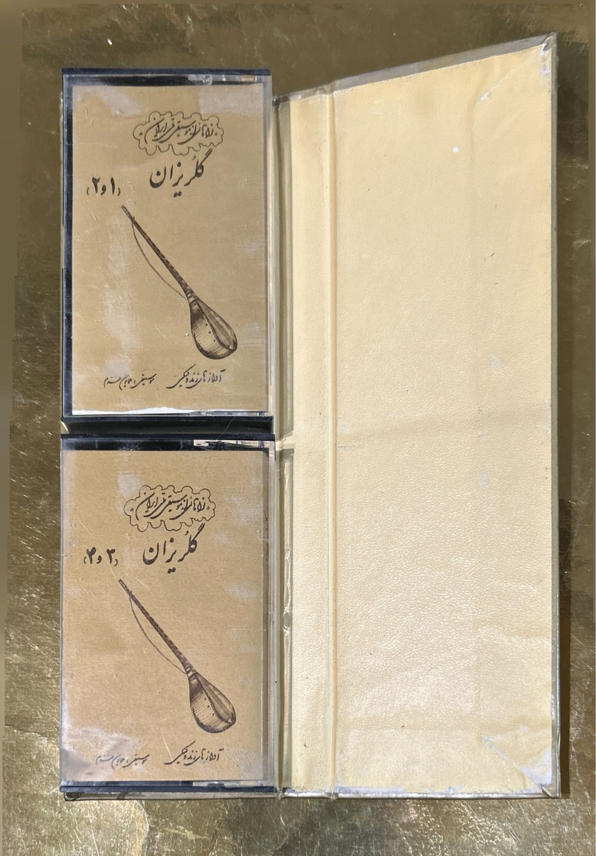 Ali-Asghar Zand Vakili & Homayoun Khorram – Golrizan 2li Kaset (Kitap Seti) - Görsel 3