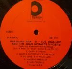Los Brasilios And The Juan Morales Singers Featuring Alberto On The Marimbas – Brasilian Beat '67 LP Plak - Görsel 3