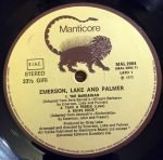 Emerson Lake & Palmer – Emerson Lake & Palmer LP Plak - Görsel 3
