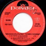 Vladimir Cosma – Alexandre Le Bienheureux (Bande Originale Du Film) 45lik Plak - Görsel 4