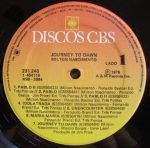 Milton Nascimento – Journey To Dawn LP Plak - Görsel 3