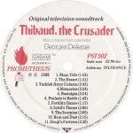 Georges Delerue – Thibaud Chevalier Des Croisades (Musique Originale De La Série Télévisée) LP Plak - Görsel 3