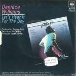 Deniece Williams – Let's Hear It For The Boy 45lik Plak - Görsel 2