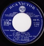 Sylvie Vartan – Sylvie Vartan 45lik Plak - Görsel 4