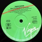 David Bowie – When The Wind Blows 12" Maxi Single Plak - Görsel 3