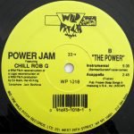 Power Jam Featuring Chill Rob G – The Power 12" Maxi Single Plak - Görsel 2