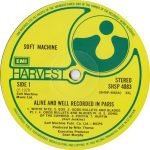 Soft Machine – Alive And Well Recorded In Paris LP Plak - Görsel 4