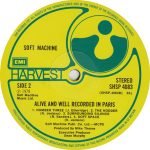 Soft Machine – Alive And Well Recorded In Paris LP Plak - Görsel 3