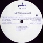 Open Fire / Stos – Metalmania '87 LP Plak - Görsel 4
