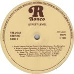 Street Level (20 New Wave Hits) LP Plak - Görsel 3