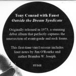 Tony Conrad With Faust – Outside The Dream Syndicate LP Plak - Görsel 2