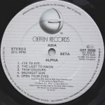 Asia – Alpha LP Plak - Görsel 5