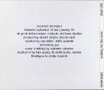 Tindersticks – Waiting For The Moon CD - Görsel 3