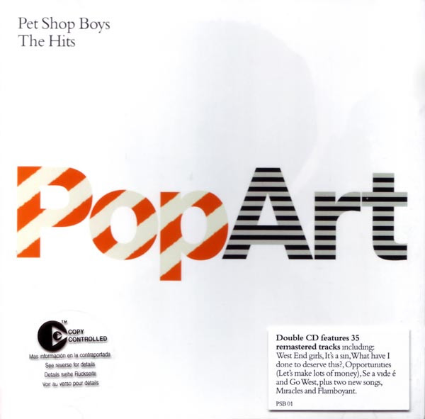 Pet Shop Boys – PopArt (The Hits) 2CD