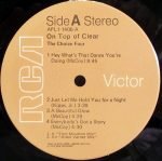 The Choice Four – On Top Of Clear LP Plak - Görsel 2