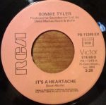 Bonnie Tyler – It's A Heartache 45lik Plak - Görsel 3