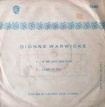 Dionne Warwicke – If We Only Had Love 45lik Plak - Görsel 2