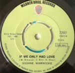 Dionne Warwicke – If We Only Had Love 45lik Plak - Görsel 3
