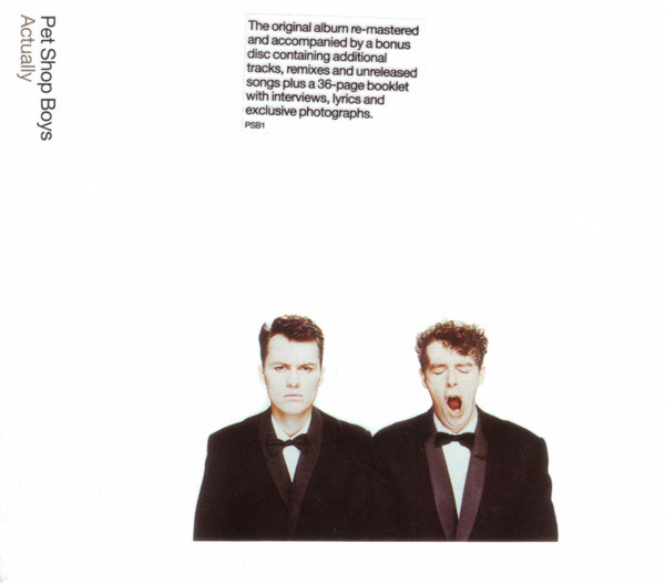 Pet Shop Boys – Actually / Further Listening 1987–1988 2CD