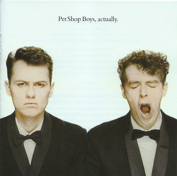 Pet Shop Boys – Actually CD