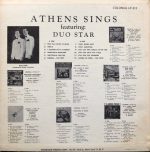 Duo Star – Athens Sings - Featuring: Duo Star With Orchestra LP Plak - Görsel 2