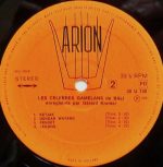 Gérard Krémer – Bali - Les Célèbres Gamelans LP Plak - Görsel 3