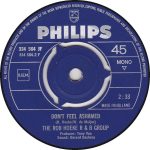 The Rob Hoeke Rhythm & Blues Group – Lying In The Grass / Don't Feel Ashamed 45lik Plak - Görsel 3