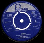 The Merseys – Sorrow 45lik Plak